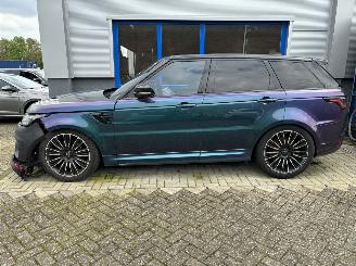 uszkodzony przyczepy kampingowe Land Rover Range Rover sport Range Rover Sport SVR 5.0 575PK Carbon Vol Opties 2019/2