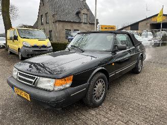 skadebil caravan Saab 900 TURBO, CABRIOLET, AUTOMAAT, SCHUURVONDST 1989/2